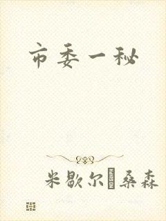 市委一秘