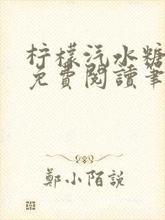 柠檬汽水糖全文免费阅读笔趣阁