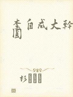 李自成大干陈圆圆封面