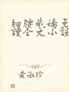 细腰藏娇免费阅读全文小说苏珞浅封面