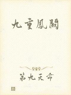 九重凤阙封面