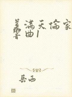 美满天伦家庭交响曲1封面