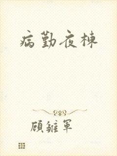 病勤夜栋封面
