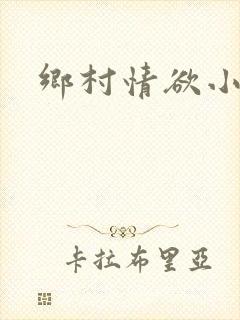 乡村情欲小说封面