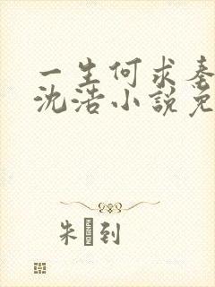 一生何求秦菲雪沈浩小说免费阅读全文笔趣阁