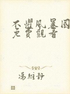 不惧风暴国语版免费观看