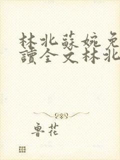 林北苏婉免费阅读全文林北