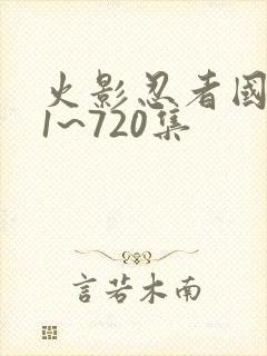 火影忍者国语版1~720集