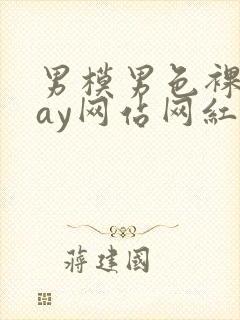 男模男色裸体gay网站网红