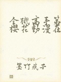 全职高手第一季樱花动漫在线观看封面