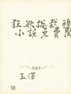 狂欲总裁穆非雪 小说免费阅读