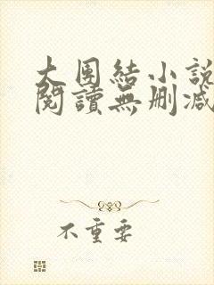 大团结小说在线阅读无删减