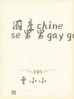 国产chinese男男gay gay网站封面