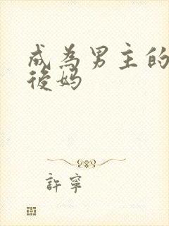 成为男主的反派后妈封面