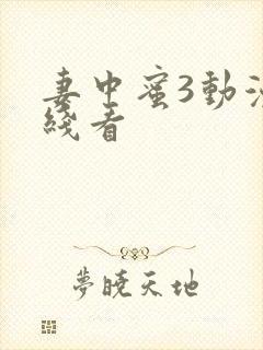 妻中蜜3动漫在线看