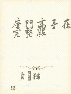 唐门高手在异世完整版