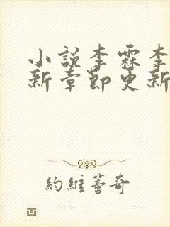 小说李霖李澜最新章节更新封面