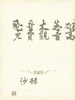 飞哥大英雄40免费观看高清封面