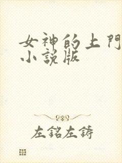 女神的上门豪婿小说版