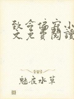 致命偏宠小说全文免费阅读无弹窗