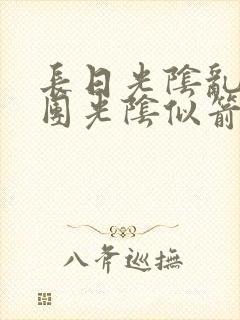 长日光阴乱作一团光阴似箭必读