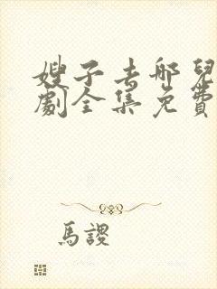 嫂子去哪儿电视剧全集免费观看