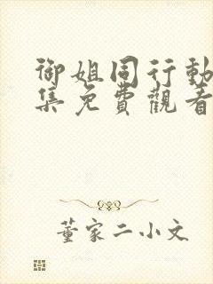 御姐同行动漫全集免费观看第二季