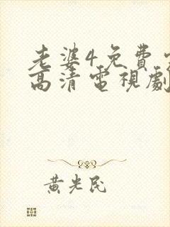 老婆4免费完整高清电视剧在线观看