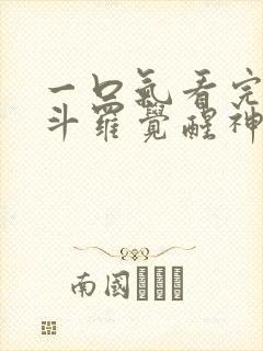 一口气看完穿越斗罗觉醒神级武魂封面