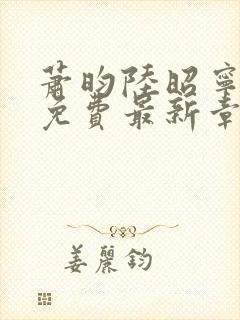 萧昀陆昭宁全文免费最新章节阅读封面