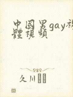 中国男gay裸体视频