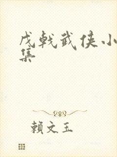 戊戟武侠小说全集