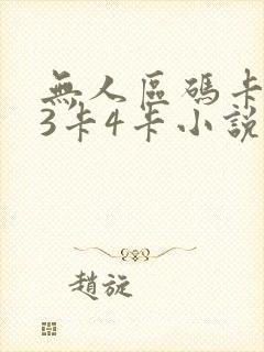 无人区码卡二卡3卡4卡小说封面
