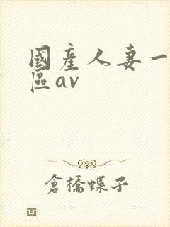 国产人妻一区二区av