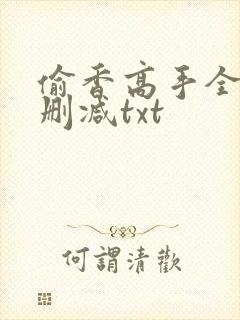 偷香高手全文无删减txt