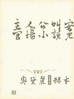 主人公叫安江的官场小说免费阅读封面