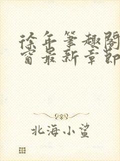 徐年笔趣阁无弹窗最新章节