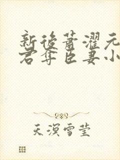新后萧濯元朝露君夺臣妻小说笔趣阁封面