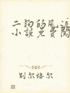 二狗的风流人生小说免费阅读