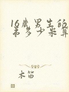 16岁男生的弟弟多少米算正常