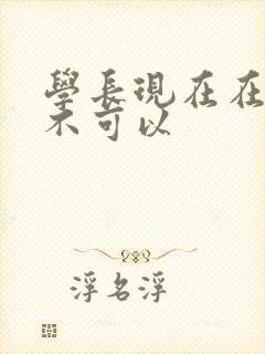 学长现在在上课不可以