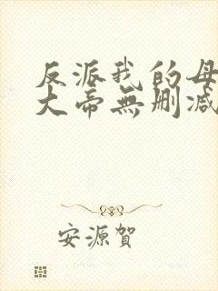 反派我的母亲是大帝无删减封面