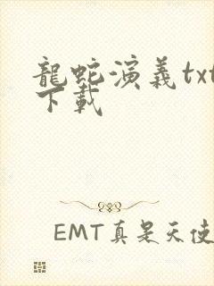 龙蛇演义txt下载