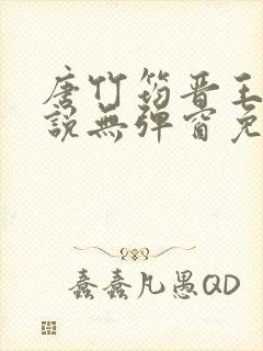 唐竹筠晋王的小说无弹窗免费阅读