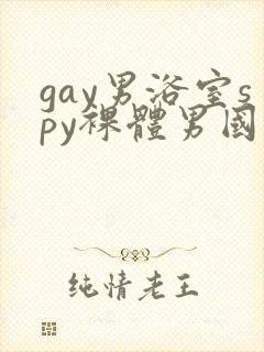 gay男浴室spy裸体男国产