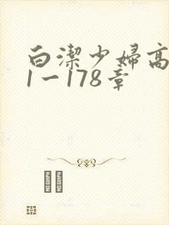白洁少妇高义第1一178章
