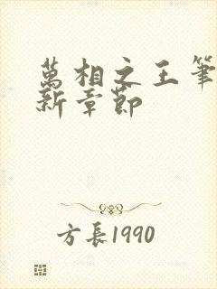 万相之王笔趣最新章节