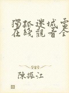 独孤迷城电视剧在线观看全集