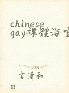 chinesegay裸体浴室