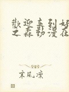 欢迎来到好精灵之森动漫在线播放